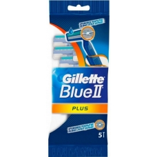 Одноразовые бритвы Gillette Blue 2 Plus c плавающ головкой 5 шт.