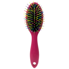 Lavelle Щетка для волос цветная овальная изогнутая  23 см