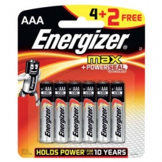 Батарейки Energizer MAX E92/AAA 6 шт.