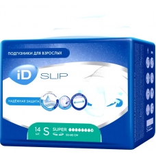 Подгузники для взрослых iD SLIP размер S 14 шт.