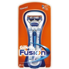Бритва Gillette Fusion, 2 сменные кассеты