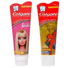 Зубная паста Colgate® Barbie/Spiderman 75 мл.