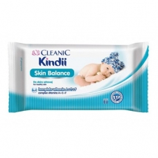 Cleanic Салфетки влажные детские Kindii Skin Balance 72 шт.