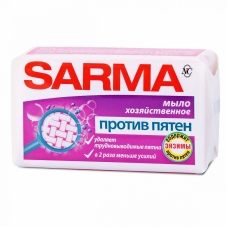 Мыло хозяйственное «Сарма» против пятен 140г.