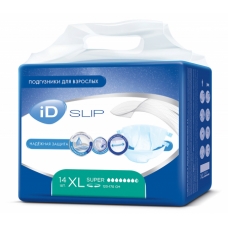 Подгузники для взрослых iD SLIP размер XL 14 шт.
