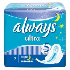 Прокладки Always Ultra Night 7 шт.