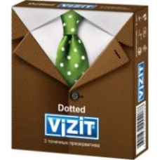 VIZIT Classic Точечные презервативы 3шт.