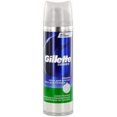 Пена для бритья Gillette Series питающая и тонизирующая 250 мл.