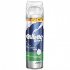 Пена для бритья Gillette Series Conditioning Питающая и тонизирующая 250 мл.