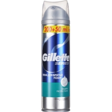 Пена для бритья Gillette Series Protection Защита  250 мл.