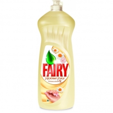 Средство для мытья посуды Fairy Нежные руки с ромашкой и витамином Е 1 л.