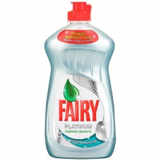 Средство для мытья посуды Fairy Platinum Ледяная свежесть 480 мл.
