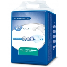 Подгузники для взрослых iD SLIP размер L  10 шт.