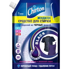 Chirton жидкое средство для стирки изделий из Черных тканей 1000 мл.