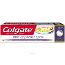 Зубная паста Colgate® Total Pro Здоровье Десен 75 мл.