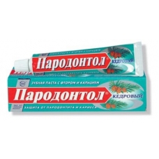 Зубная паста ПАРОДОНТОЛ Кедровый 130г.
